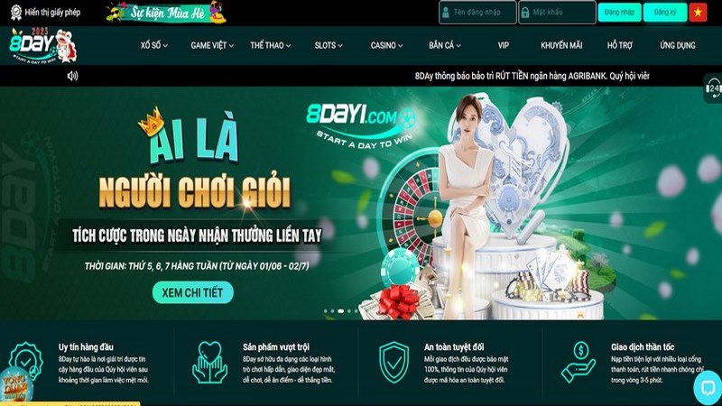 Người chơi chỉ truy cập vào link an toàn để đăng ký tài khoản